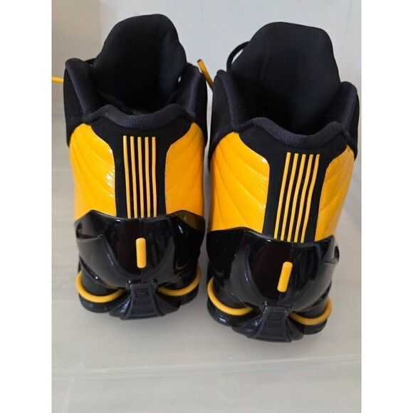 2019 Nike Shox BB4 Black/University Gold AT7843-002 Training Shoes! Size 10
